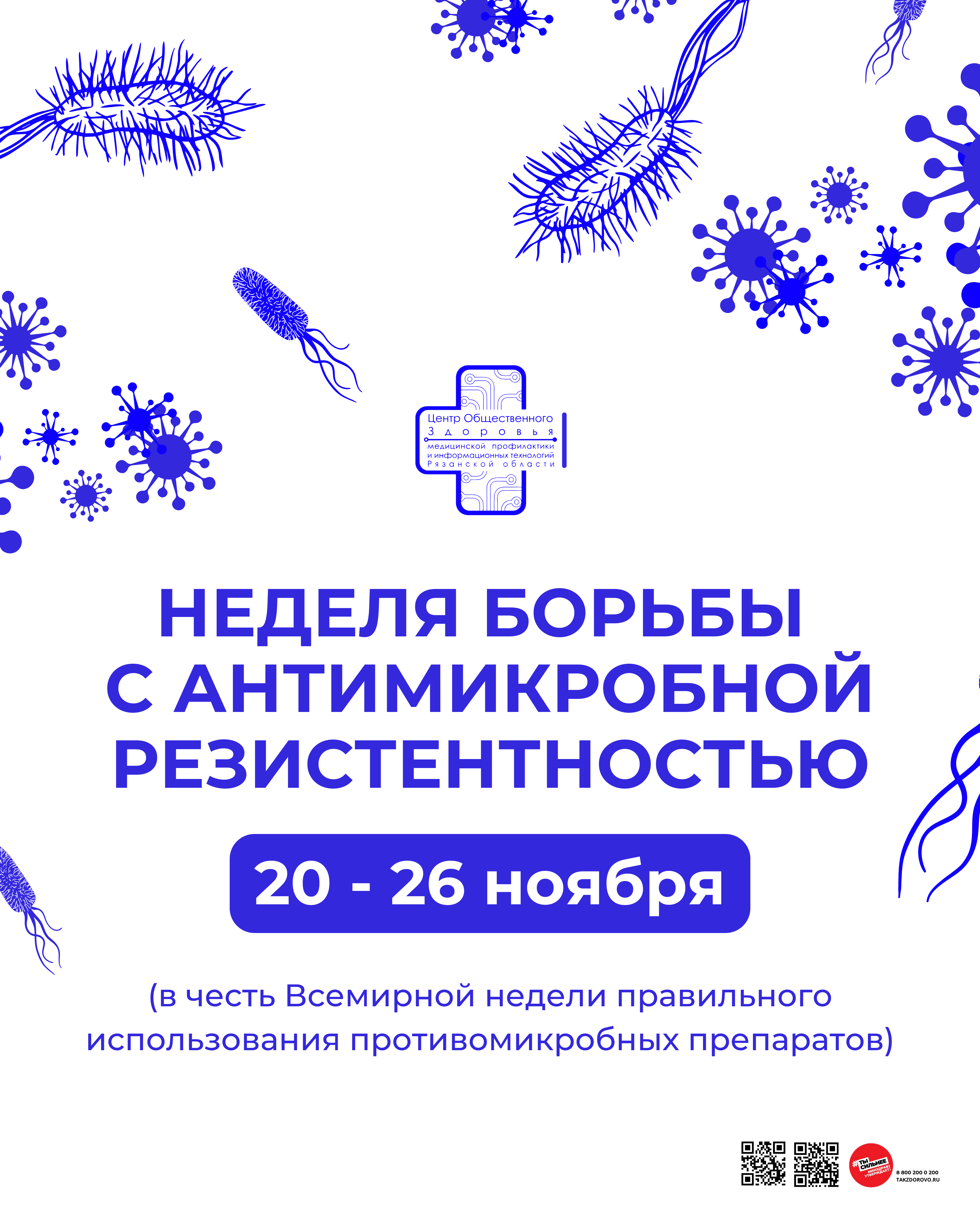 Ко Всемирной неделе правильного использования противомикробных препаратов.